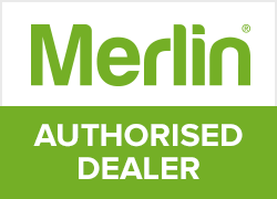 Merlin Authorised dealer logo